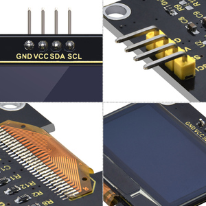 Yeni varış Keyestudio 1.3 "IIC portları ile 128x64 OLED ekran Arduino için OLED ekran