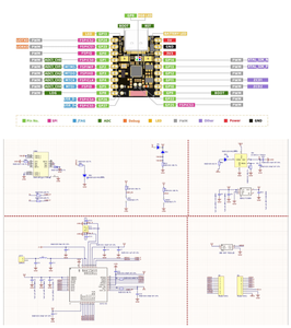 RedChip ESP32-H2 SuperMini scheda di sviluppo microcontrollore di programmazione di apprendimento scheda centrale del controller