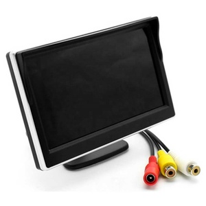 5 Inch or 4.3 Inch Car Monitor TFT <strong>LCD</strong> 5&quot; HD Digital 16:9 800*480 <strong>Screen</strong> 2 Way <strong>Video</strong> <strong>Input</strong> for Reverse Rear View Camera DVD VCD - Product Image 2
