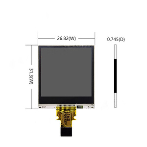 Display LCD Sharp da 1.3 pollici 128*128 Memory muslimate - Product Image 3
