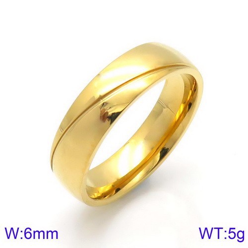 Bague homme doréeKR86750-K