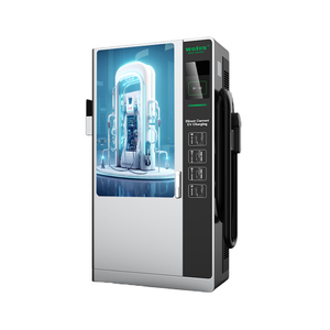Seviye 3 Evse ticari araç şarj istasyonu E V şarj istasyonları reklam ekranı ile elektrikli araç şarjı - Product Image 1