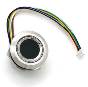 R503เครื่องสแกนเนอร์โมดูลสแกนลายนิ้วมือแบบคาปาซิทีฟ SH1.0-6Pin DC3.3V ไฟ LED แบบวงกลมวงแหวน RGB - Product Image 1