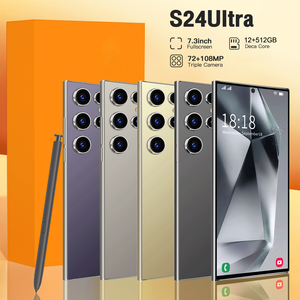 S24Ultraスマートフォン-7.3インチHDスクリーン、Android 14、デュアルSIMデュアルスタンバイ、6 128GB、128GBメモリカード、Face ID、5G/4G/3G/GPS