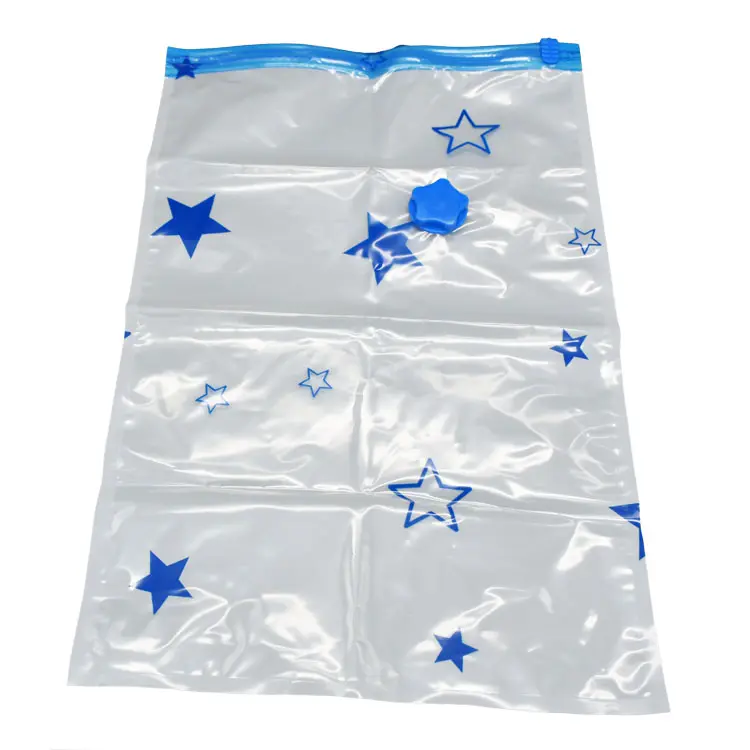 पीई नायलॉन पर्यावरण-अनुकूल बड़े वैक्यूम बैग कपड़े और बिस्तर के लिए भंडारण वैक्यूम संपीड़ित बैग