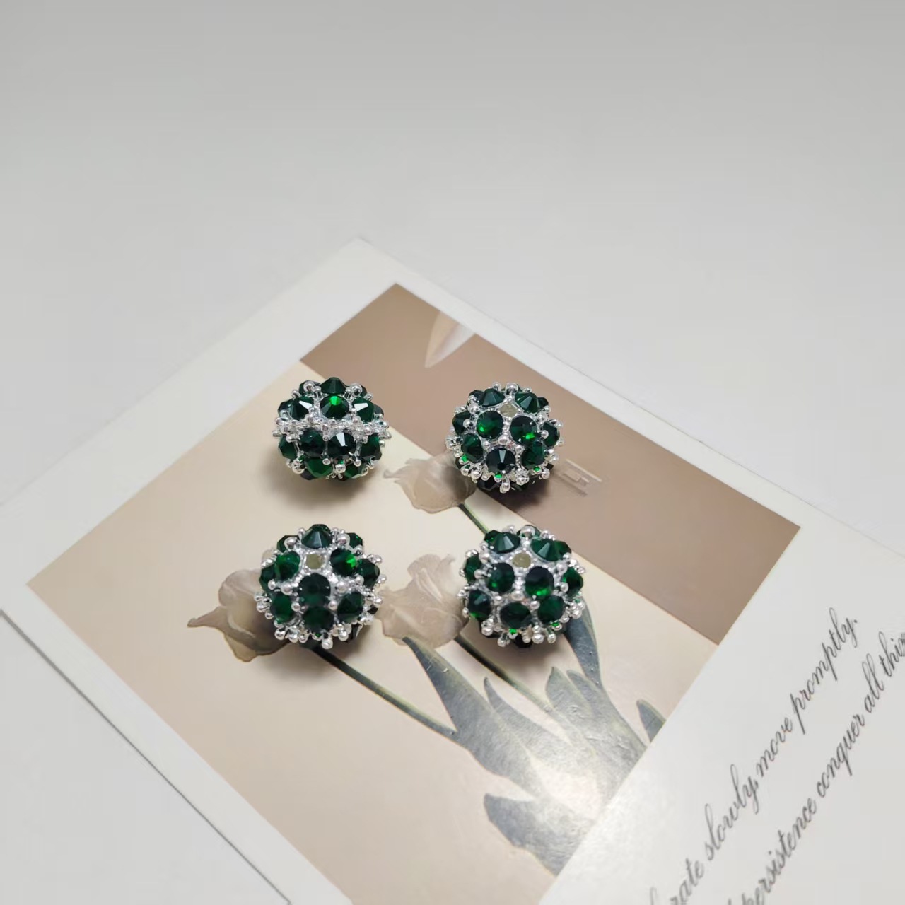 Diamant vert foncé