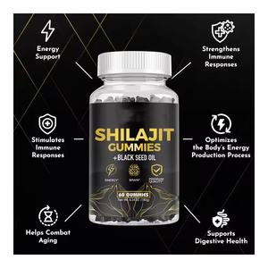 Tinh khiết Himalaya shilajit Gummies cho nam giới và phụ nữ-năng lượng tăng cường sức khỏe não miễn dịch - Product Image 4