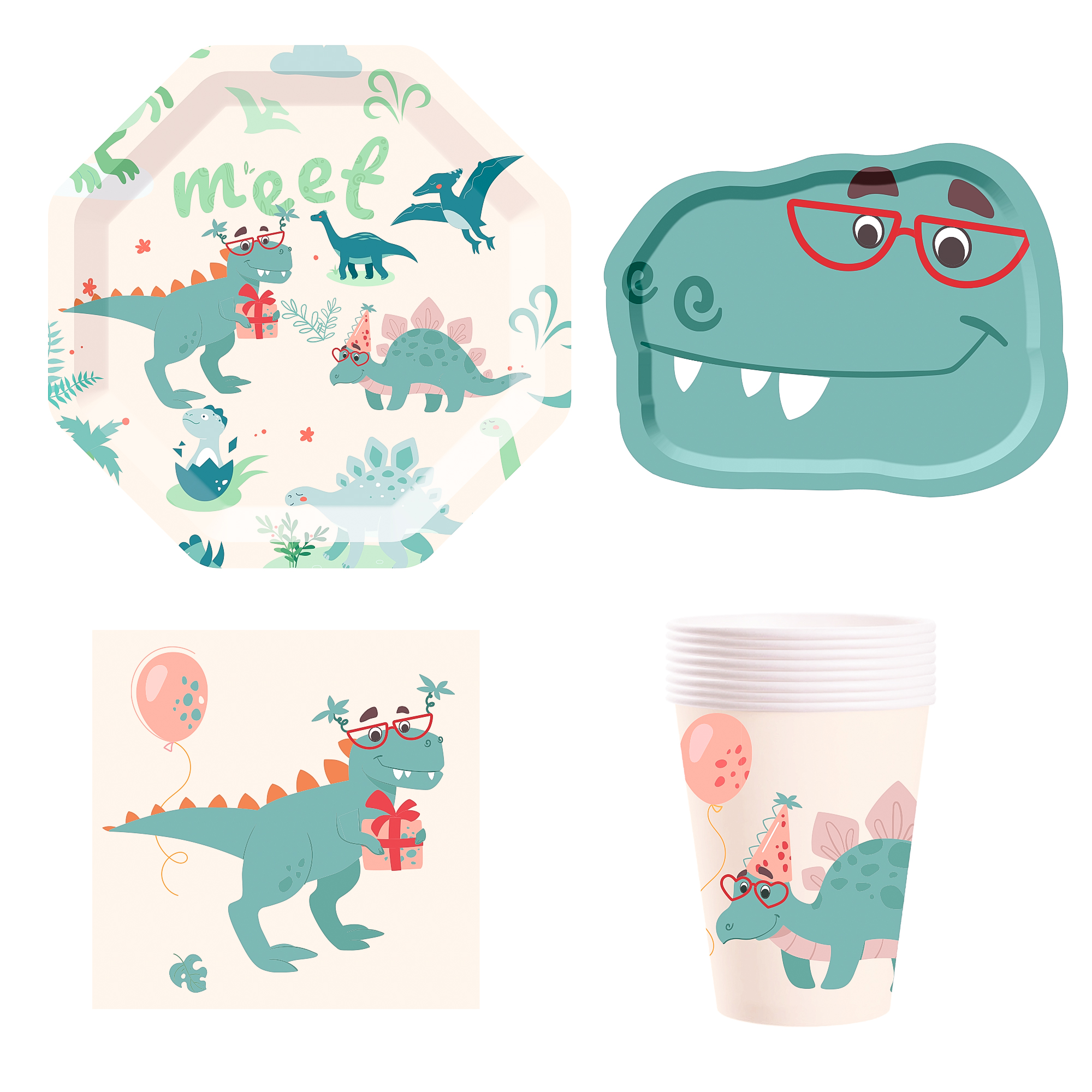set(not include banner and tablecloth)