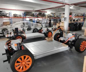 New Hybrid New Energy Custom Lighting <strong>Rendering</strong> Framework Car <strong>Model</strong> Exhibition Props Collection Props Education - Product Image 2
