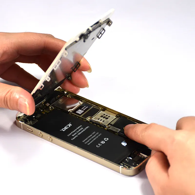 1800mAh उच्च क्षमता बैटरी बैटरी के लिए iphone 5se rechargeable ए. ए.