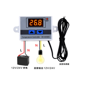 Controlador de temperatura de alta calidad XH-W3001, termostato Digital, interruptor de temperatura, Sensor NTC, 10A, 12V, 24V, 110V, 220V