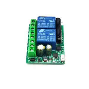 RF <strong>Wireless</strong> <strong>Relay</strong> Remote <strong>Control</strong> Switch Transmitter and Receiver Set DC 12V 2CH 433MHz 2 Channels - Product Image 2