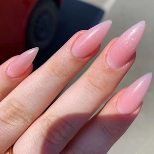 Yeni varış Stiletto akrilik yapay tırnaklar yanlış özel ambalaj fransız yapay tırnaklar tırnak ipuçları - Product Image 2