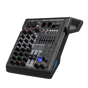 Pro DJ denetleyici 4 kanal 7 bantları grafik EQ 99DSP etkisi PC kayıt için ses mikseri arayüzü - Product Image 2