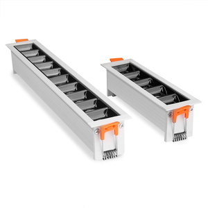 Optimum aydınlatma için 5-Head 10W & 20W LED gömme lineer Downlight ticari ofis tavan spot - Product Image 4