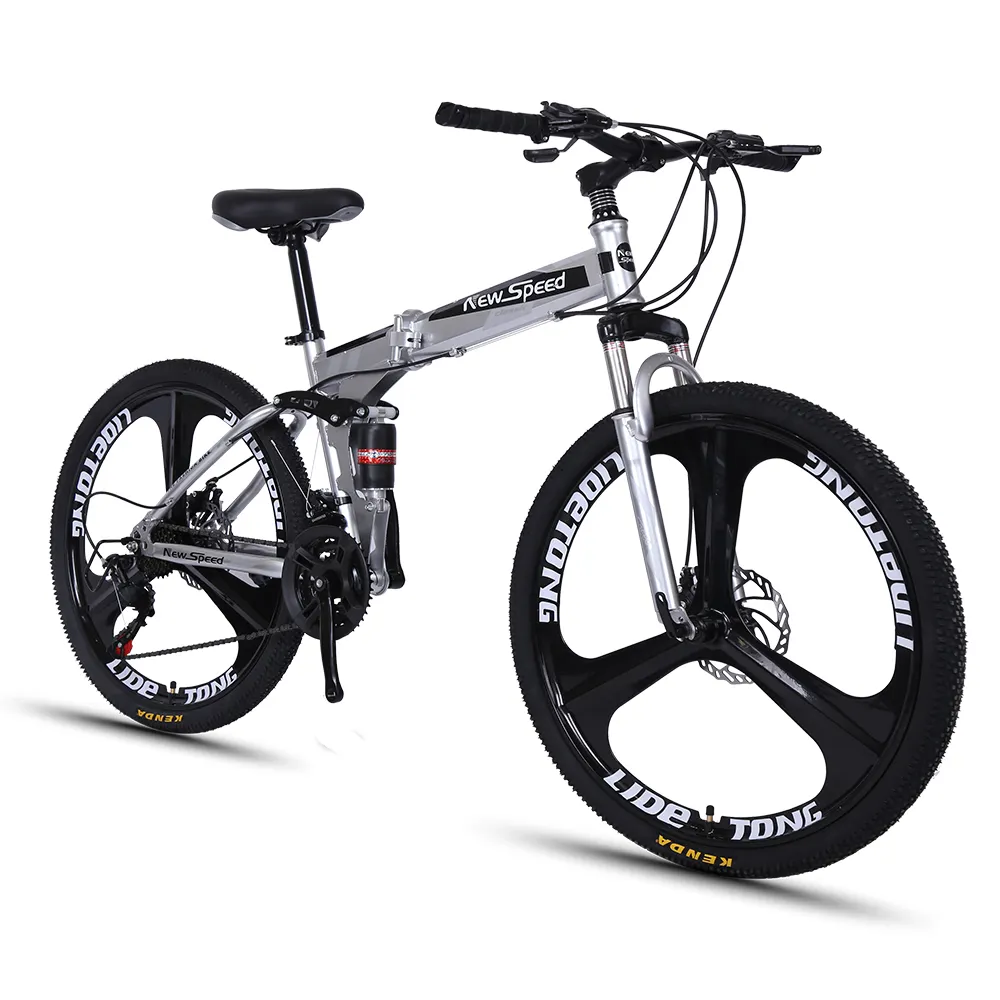 Kostenloser Versand 20/24/26/27,5/29 Zoll 21-Gang-Faltrad Carbon Folding Mountainbike MTB-Fahrrad