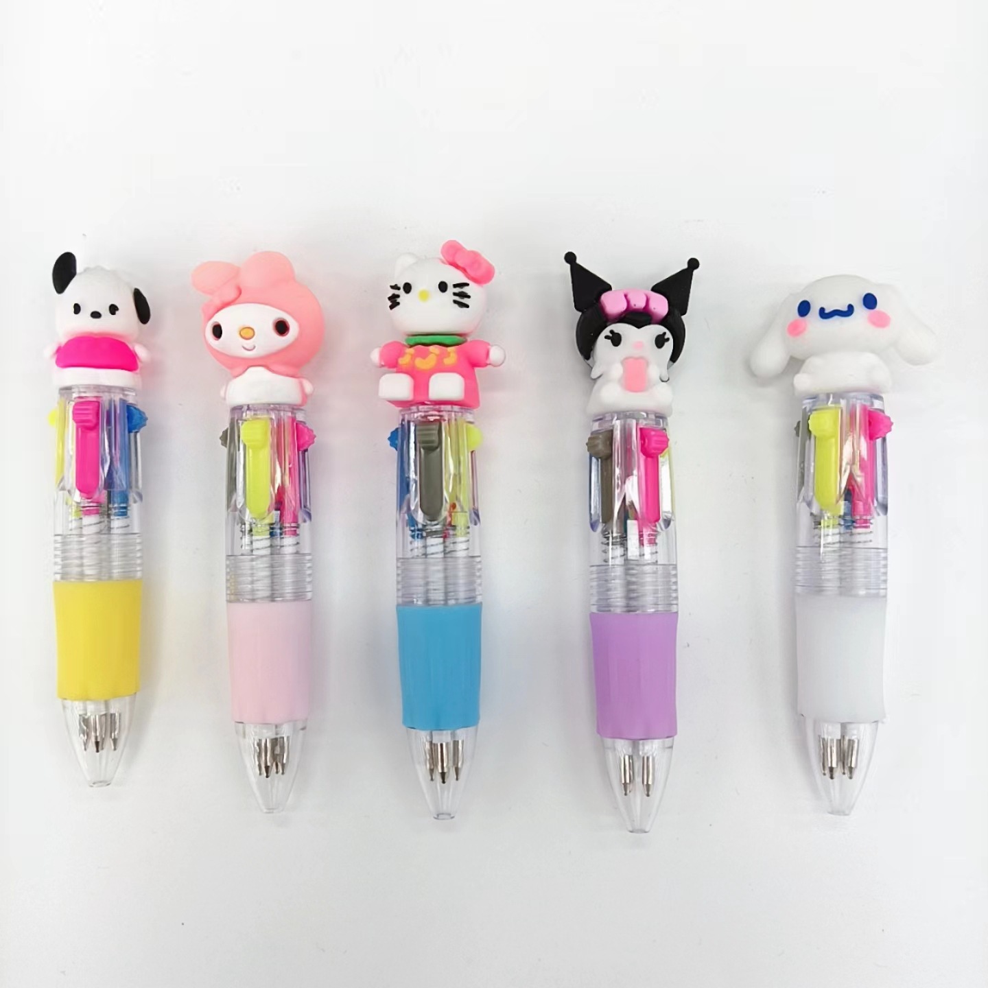 Sanrio, estilo pequeño, surtido de cuatro colores, tipo bala para el cabello 07.