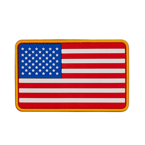 定制美国日本国家统一美国铁补丁橡胶定制国家小铁-聚氯乙烯旗补丁 - Product Image 1