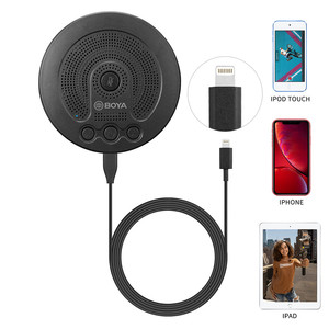 BOYA BY-BMM400 çok yönlü mikrofon mikrofon hoparlör ile video konferans için akıllı telefon PC için kullanılan 360 konferans araması - Product Image 4