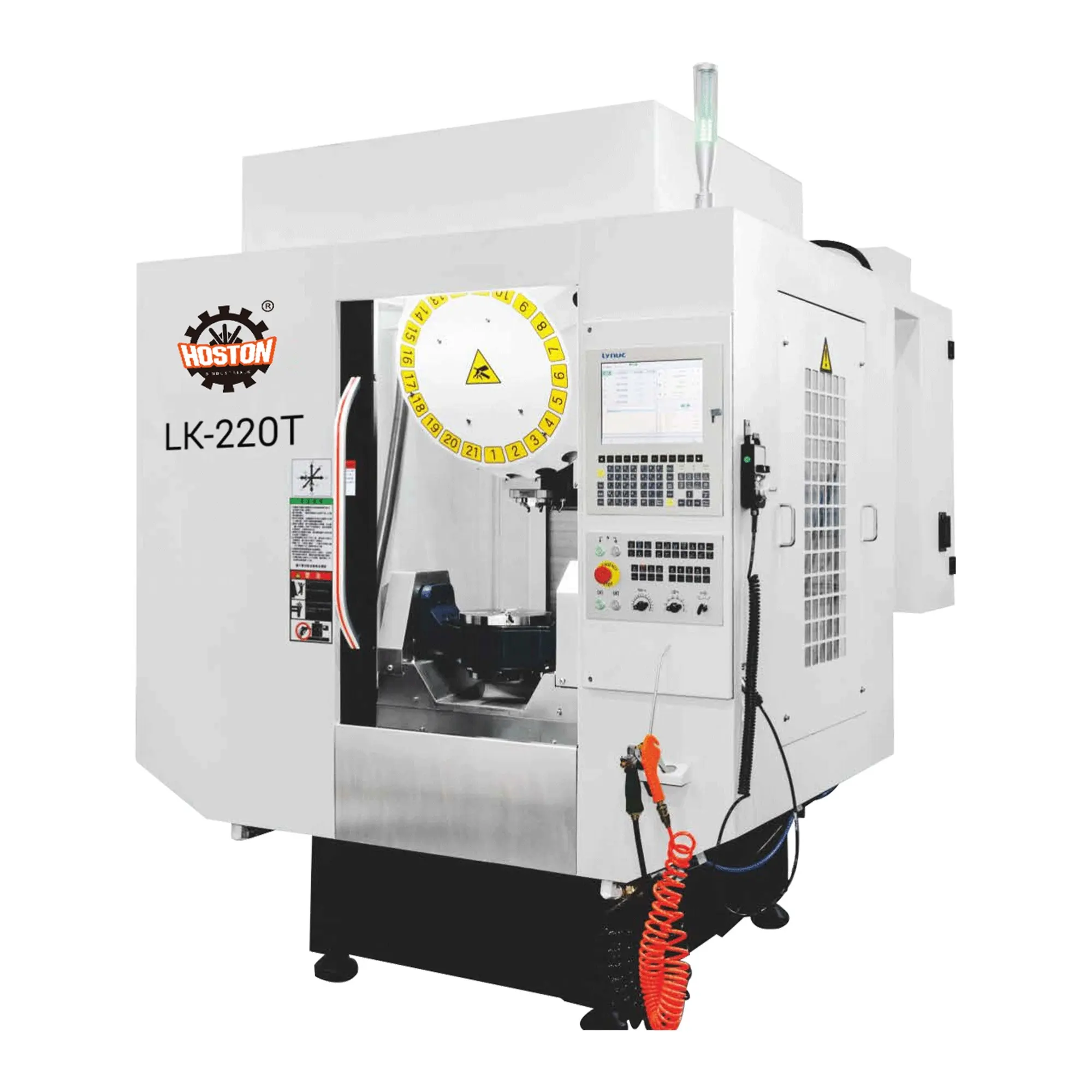 Centro de mecanizado CNC de 5 ejes con certificación CE ISO LK220T centro de mecanizado vertical de alta velocidad
