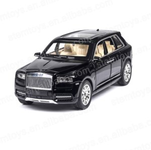 Döküm 1:24 Cullinan alaşım araba modeli simülasyon araba oyuncak geri çekme ses ve hafif metal toplama araba modeli - Product Image 2
