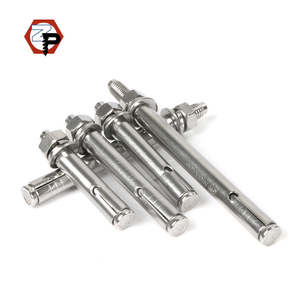 Tùy chỉnh M8 M10 M12 M14 M16 thép không gỉ SS 304 mở rộng Neo Hex tay áo bê tông nêm Neo mở rộng bu lông - Product Image 1