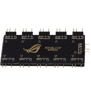 New Arrival RGB AURA SYNC Fan HUB <strong>Computer</strong> 5V-12V Optional 4PIN RGB 3PIN ARGB HUB Lighting <strong>Control</strong> <strong>Computer</strong> Accessories - Product Image 6