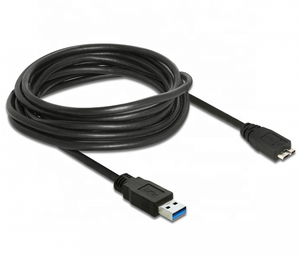 0.5M siyah USB 3.0 tip A erkek mikro B erkek USB kablosu mikro USB USB kablosu - Product Image 2
