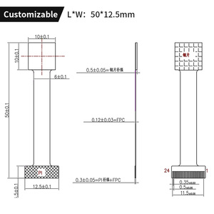 Support Customization MI2010 MT9D111 2MP Fixed Focus YUV Output <strong>Camera</strong> Module Esp32 Dvp Micro <strong>Camera</strong> - Product Image 4