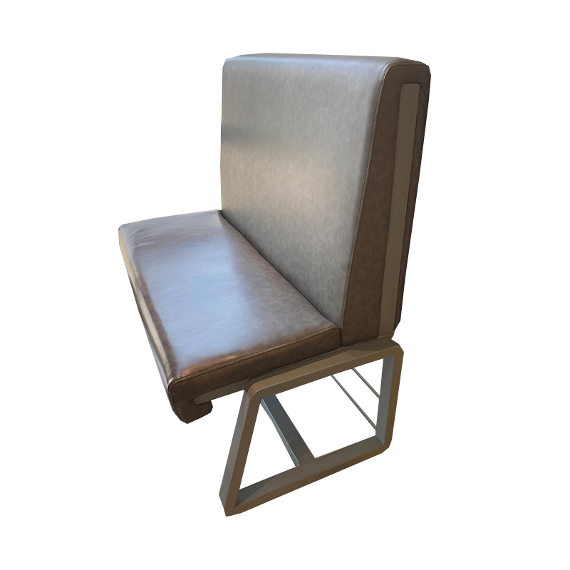 Single sided booth