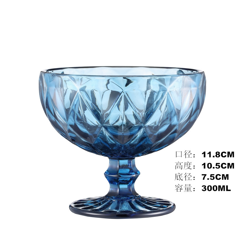 Forme de diamant bleu