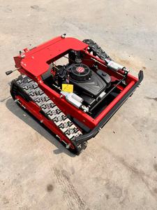 Tondeuse à gazon tout-terrain intelligente télécommandée approuvée CE EPA Tondeuse <span class=keywords><strong>robot</strong></span> industrielle sans fil à 4 temps Chenilles agricoles en caoutchouc - Product Image 5