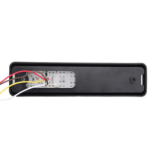 IP682Xトレーラー<span class=keywords><strong>LED</strong></span>ステアリングブレーキ耐久性のある24ledライトカーテールライトデュアルカラーIP68Uteキャラバンボートインジケータートラック用