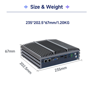 XT mini pc dört çekirdekli bilgisayar ile kaplan gölü UP3 i7/i5/i3 DDR4 SO-DIMM 3200Hz Max 64GB RAM Intel 2.5 GbE i226-LM i226-V LAN - Product Image 3
