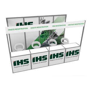 Personalización 3*6M Cabina de estructura de aluminio personalizada modular para exhibición de exhibición Evento de feria comercial - Product Image 5