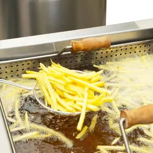 Çıkış 100 kg/saat yarı otomatik patates cipsi üretim hattı Lays patates cipsi yapma makinesi fiyat - Product Image 3