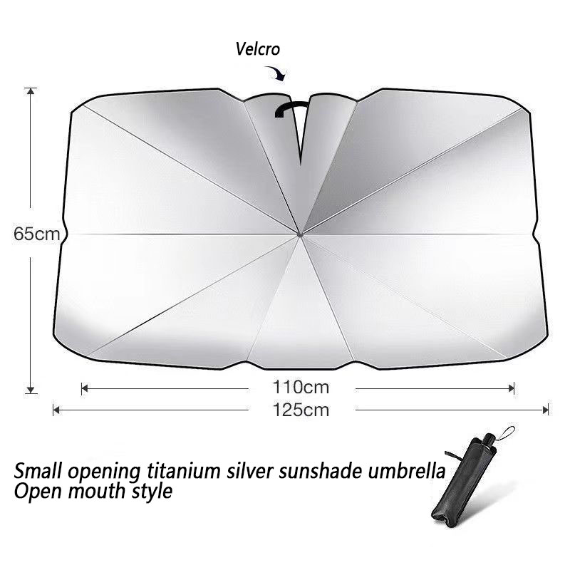 Titanio plata pequeña apertura (125*65)