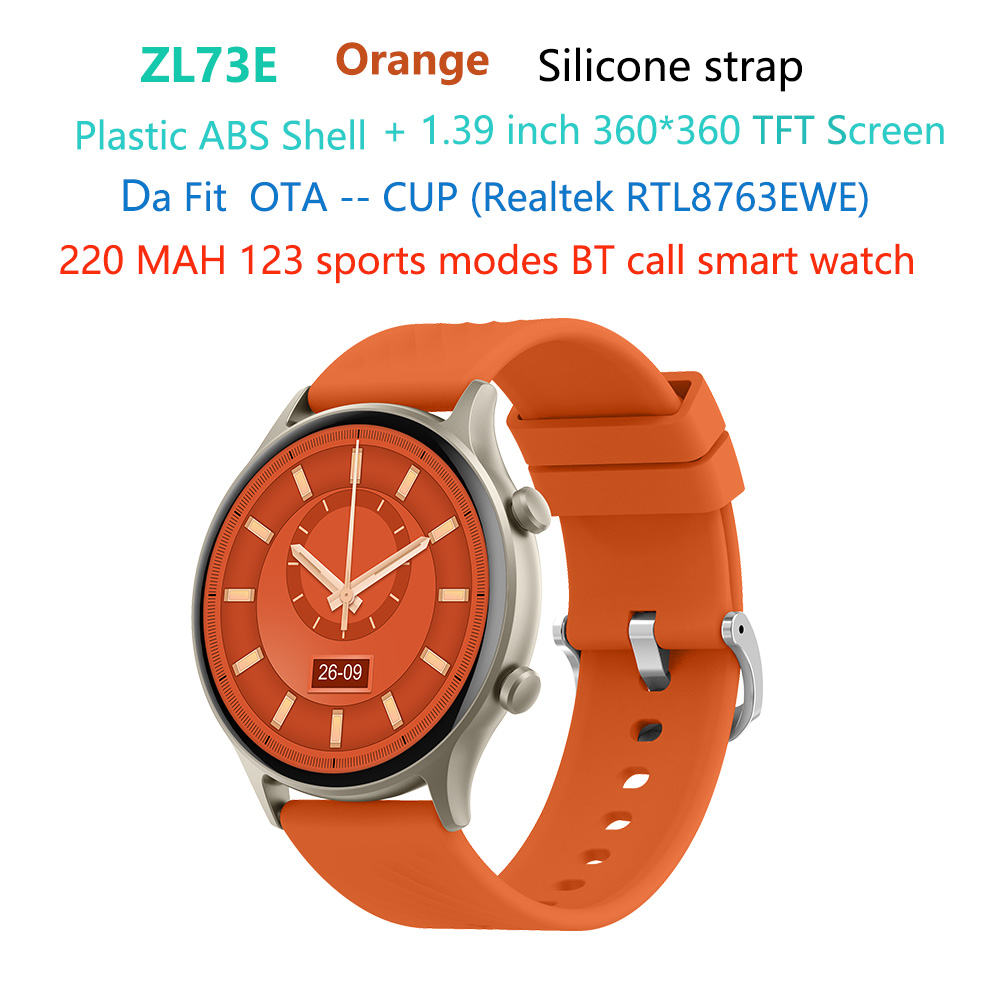 Naranja ZL73E-dafit-fitness-smart-watch