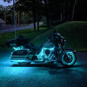 12 adet Underglow RGB LED şerit ışık kiti DC 12V 2 kırmızı yanıp sönen fren lambası stilleri motosiklet arabaları atv UTV - Product Image 5