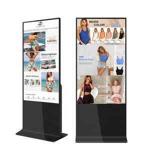 Indoor 55-Zoll-Werbespieler Touchscreen Bodenst änder Kiosk 4K-Bildschirm Digital Signage und Display - Product Image 1