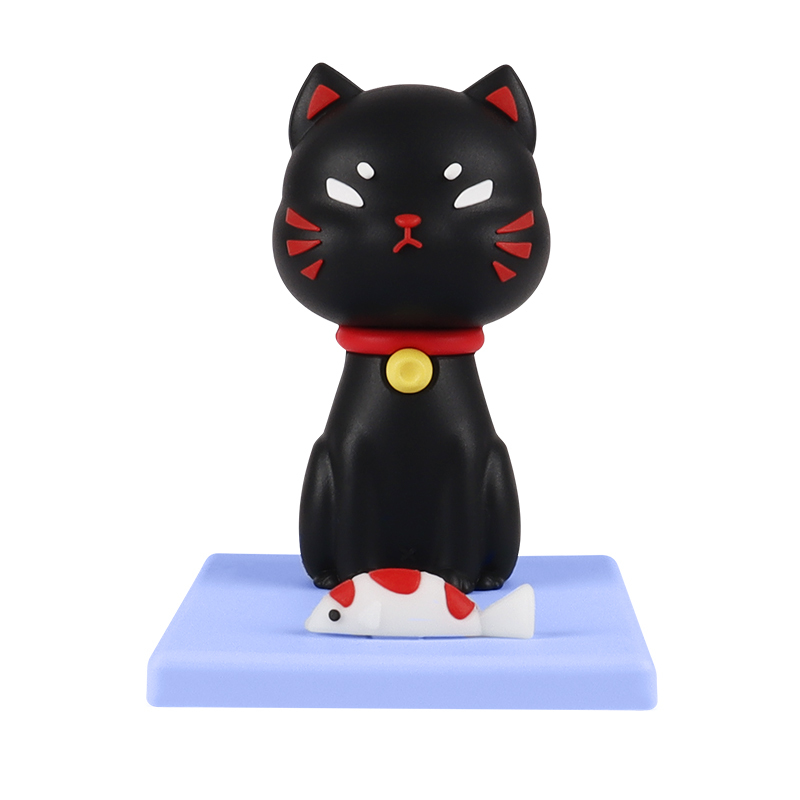 Soporte para teléfono Lucky Black Cat
