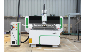 Enrutador CNC para trabajos en madera, máquina de carpintería con mesa de vacío o mesa de solt Jinan - Product Image 3