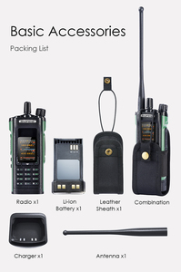 Baofeng UV-32 a lungo raggio per Radio 10W GPS Multi-Band Walkie Talkie con programmazione telefonica - Product Image 6