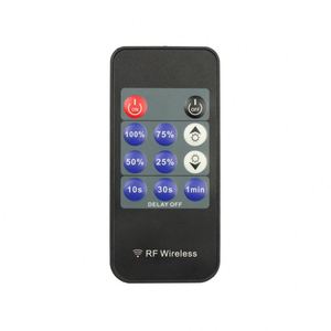 12V 24V High Quality 11Keys Led Dimmer <strong>Remote</strong> <strong>PWM</strong> Rf 18A Momo Color LED Strip Light Dimmer <strong>Controller</strong> - Product Image 4