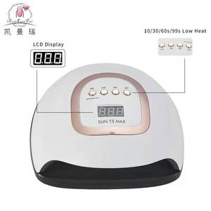 SunT5 Max-secador de uñas UV LED, máquina de curado rápido de esmalte de Gel con 4 temporizador, 57 cuentas de luz, lámpara de uñas con Sensor inteligente, gran potencia de 220W - Product Image 4