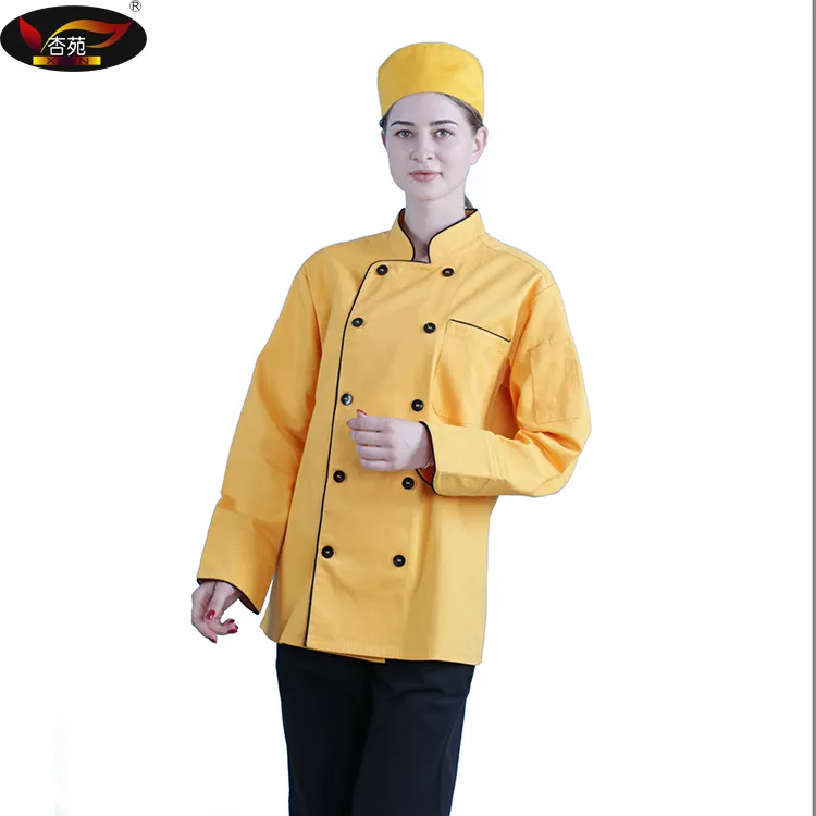 Hôtel uniformes costumes pour femmes hommes chef professionnel uniforme d'hôtel de restaurant serveuse serveur de conception uniforme