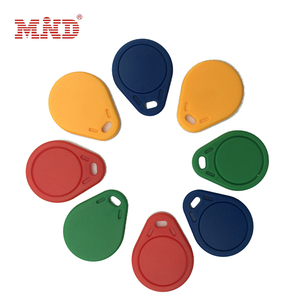 14443 ISO/IEC ชนิด A RFID กุญแจ125kHz เขียนซ้ำได้32มม. พวงกุญแจโลหะ - Product Image 4