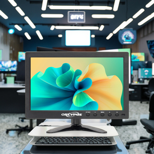 New PC Compatible Speaker <strong>Computer</strong> <strong>Monitor</strong> 10.1 Inch Tft Lcd 1366*768 Desktop <strong>Monitor</strong> for CCTV Control