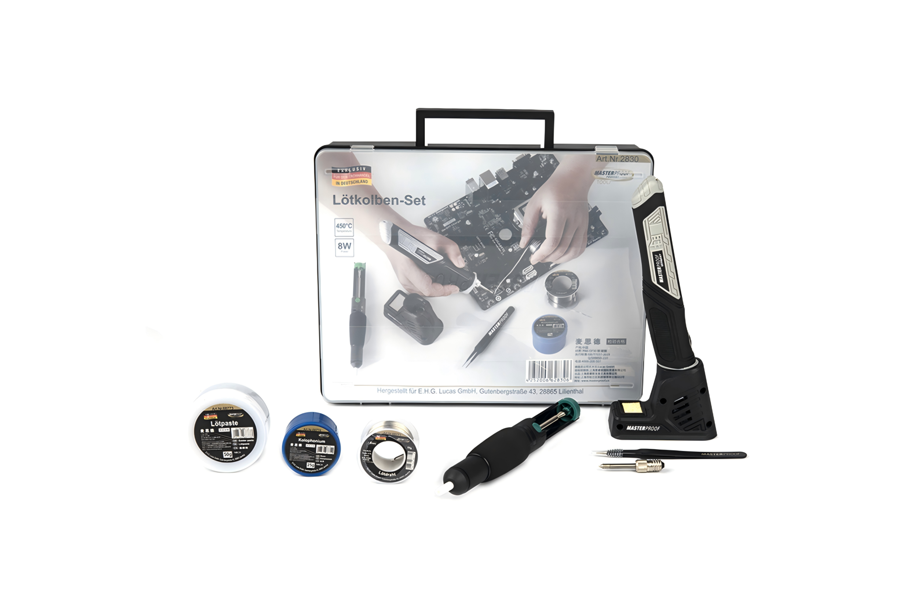 Juego de soldador de litio