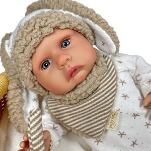 Tái sinh Hot Bán chất lượng hàng đầu muneco adri tái sinh bé búp bê thời trang Giày Dành cho phụ nữ cô gái - Product Image 2